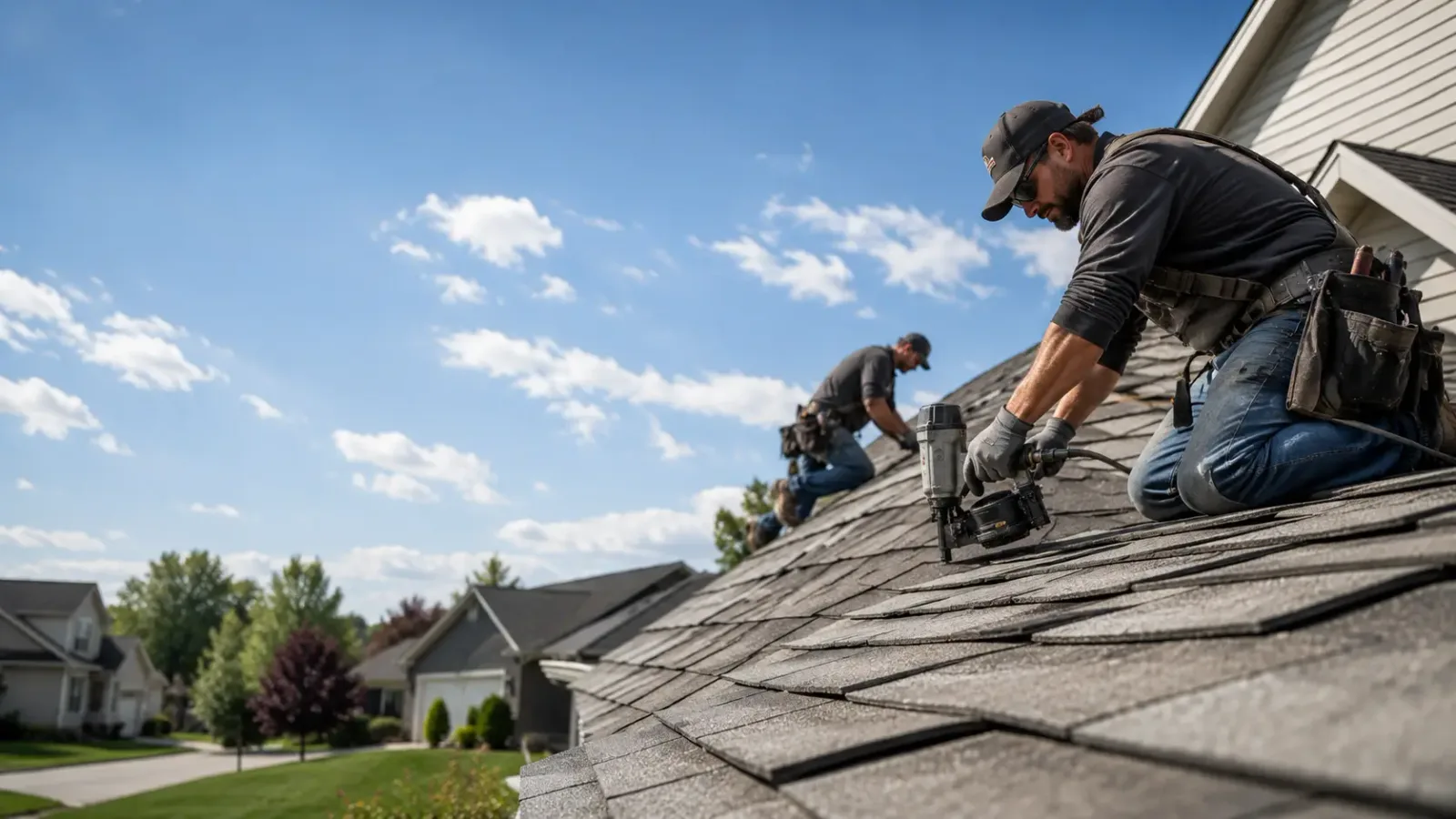 Storm Damage Roof Repair in Ozark, IL near me